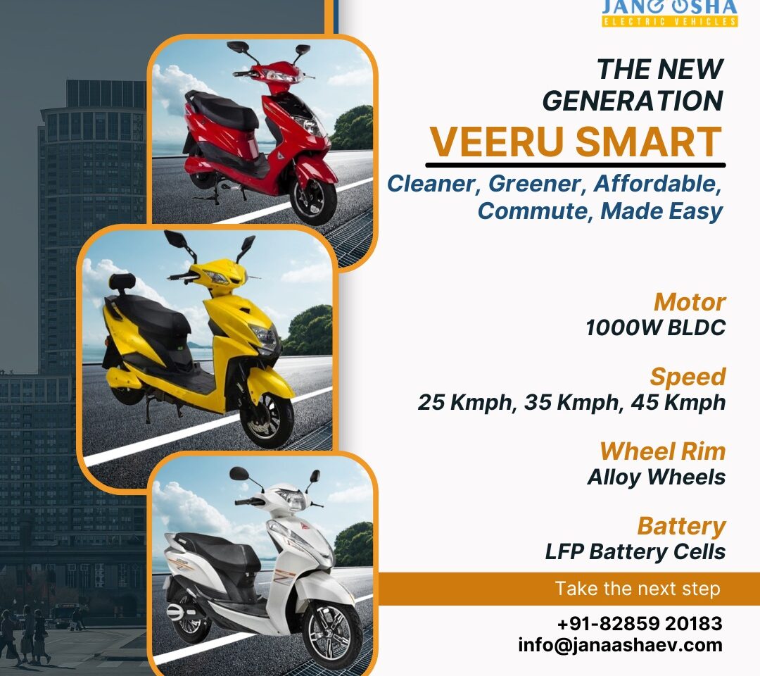 Ride the Future in Color with Janaasha EV